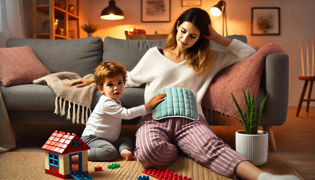 Surviving the Storm: Managing a Toddler While Navigating Menstrual&nbsp;Cramps